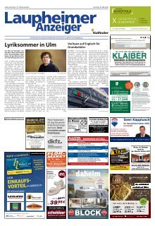 24.05.2025 Laupheimer Anzeiger