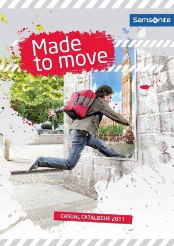 Samsonite-Katalog - "Made to Move" - als PDF-Datei