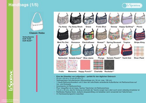 Travel Bags - LeSportsac