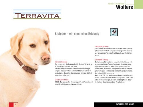 Wolters Katalog 2010 - Wolters Cat & Dog