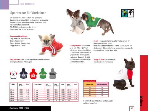 Wolters Katalog 2010 - Wolters Cat & Dog