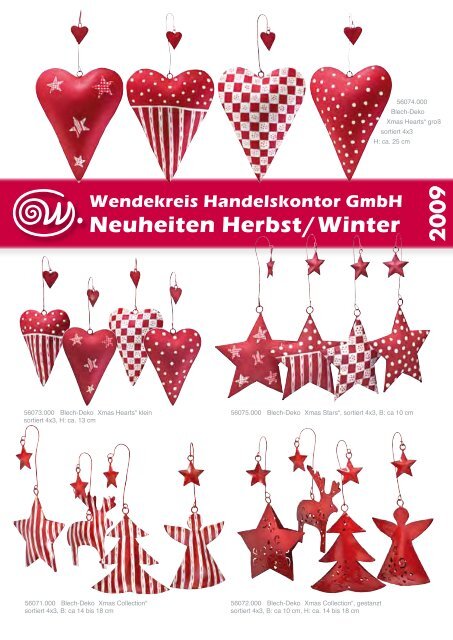 Wendekreis Handelskontor GmbH Neuheiten Herbst/Winter 1 2009