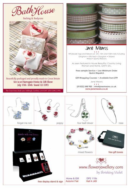 Home & Gift, Harrogate - Gift Focus magazine