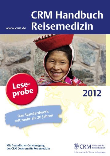 CRM Handbuch Reise medizin - CRM - Centrum für Reisemedizin