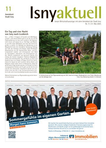 31.05.2025 Isny aktuell