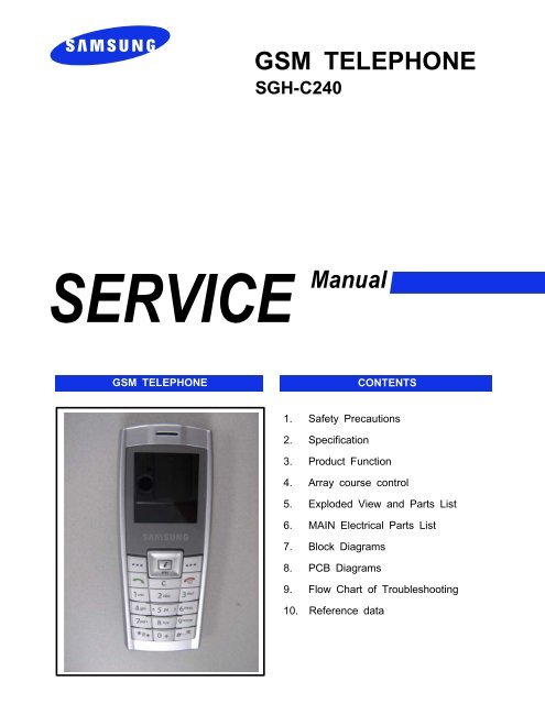 Samsung SGH-C240 service manual.pdf