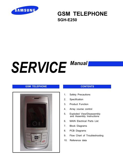 Samsung SGH-E250 service manual.pdf