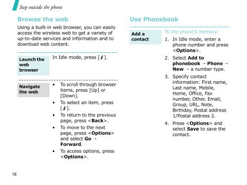 SGH-Z370 User's Guide - Altehandys.de