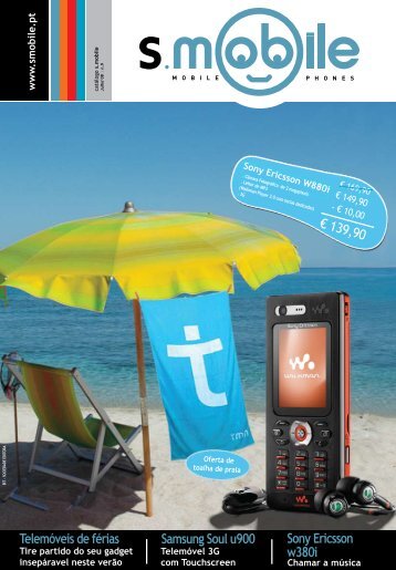 Telemóveis de férias Samsung Soul u900 Sony ... - Grupo Somitel