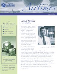 United Airlines t ANC: - Alaska Department of Transportation ...