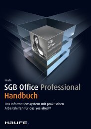 SGB Office Professional Handbuch - iDesk2 - Haufe.de