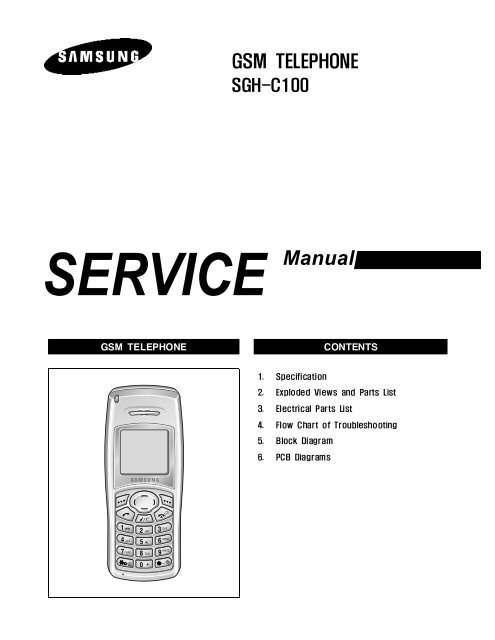 SERVICE Manual - Altehandys.de
