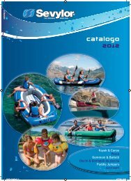 Catalogo KAYAK SEVYLOR 2012