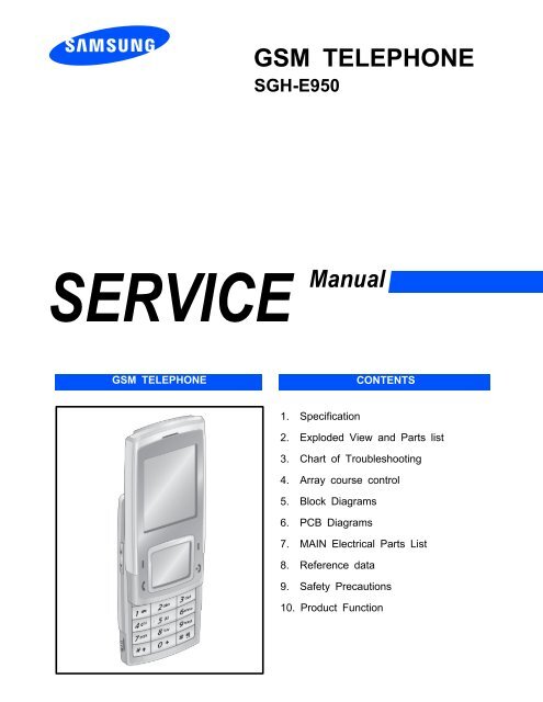 Samsung SGH-E950 service manual.pdf