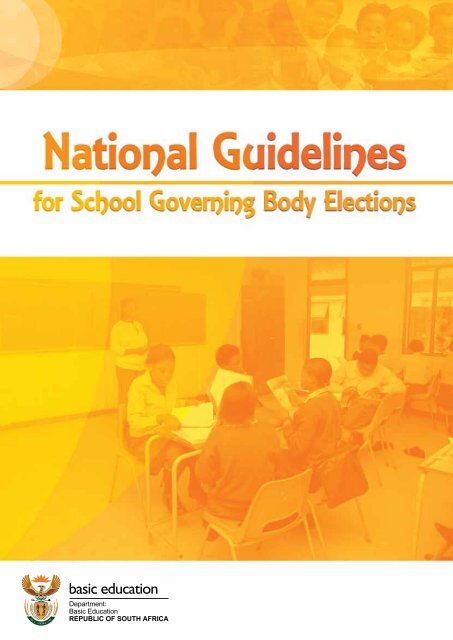 SGB Elections Guidelines 2012.pdf - Department of Education