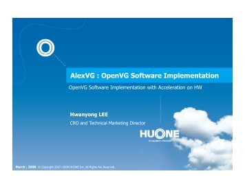 AlexVG : OpenVG Software Implementation