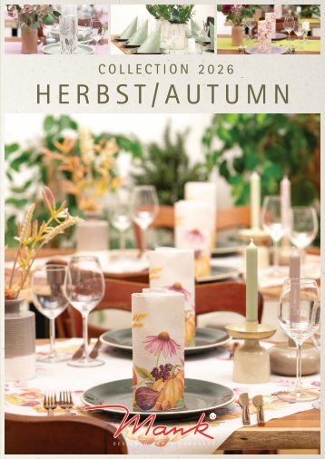Mank Herbst Kollektion 2026
