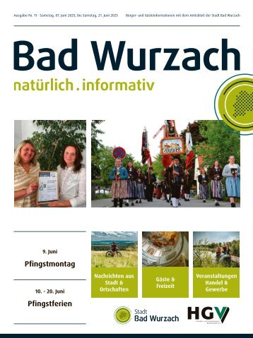 07.06.2025 Bürger- und Gästeinformation Bad Wurzach