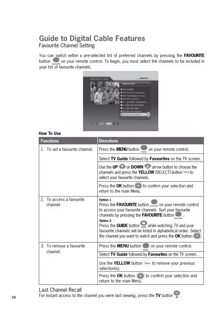 Contents - StarHub