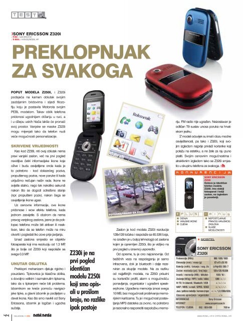 Pročitaj ovaj broj On-line - Mobil