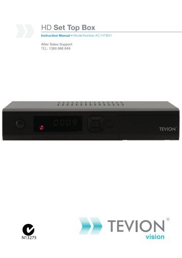 HD Set Top Box - Tempo (Aust)