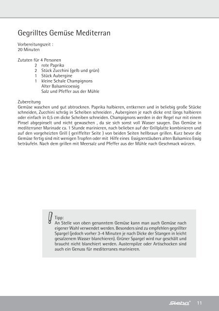 STEBA Barbecue-Grill VG 250 (Datei: steba_vg250.pdf
