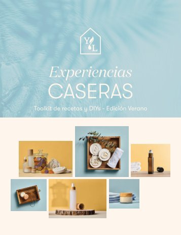Experiencias Caseras – Nuevo Toolkit de Recetas y DIYs Edición Verano