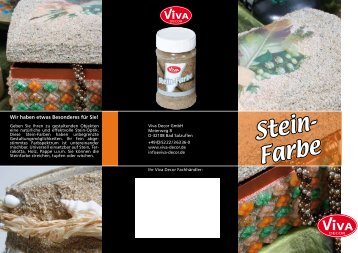 Stein- Farbe Stein- Farbe - Viva Decor
