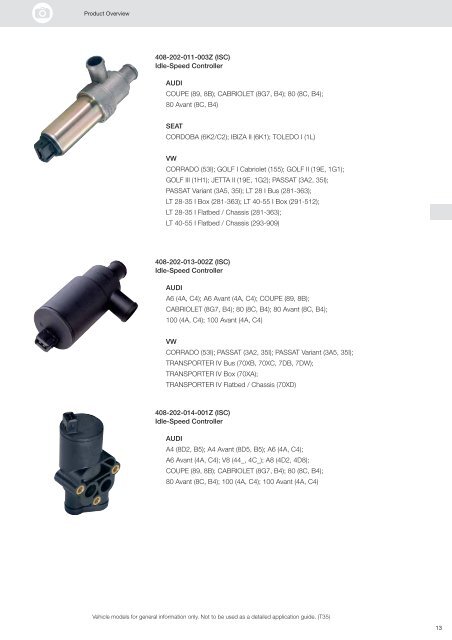 Engine Actuators