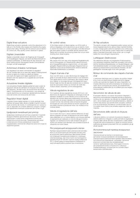 Engine Actuators