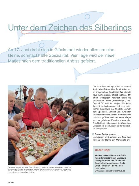 tana Ausgabe 2_2010 - Stadtwerke Glückstadt GmbH