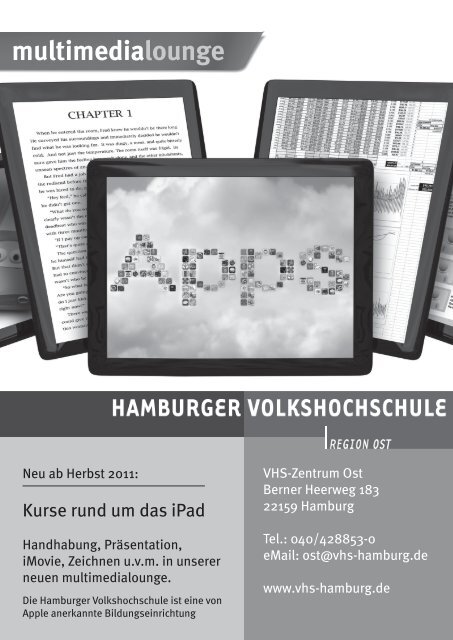 Multimedia und Fotografie - Hamburger Volkshochschule