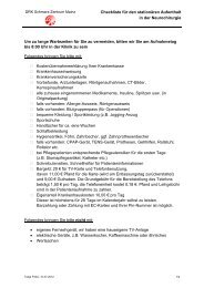 Checkliste stationärer Aufenthalt Neurochirurgie - DRK Schmerz ...