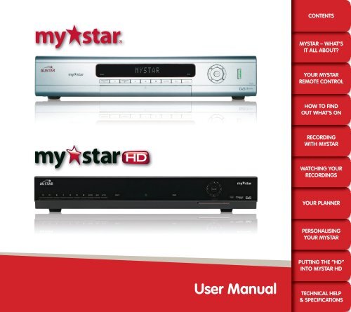 Austar Box Versions User Manual - Austar