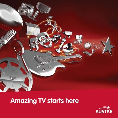 Amazing TV starts here Austar