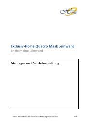Exclusiv-‐Home Quadro Mask Leinwand - Exclusiv-Home.de