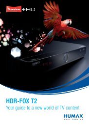 HDR-FOX T2 - Humax