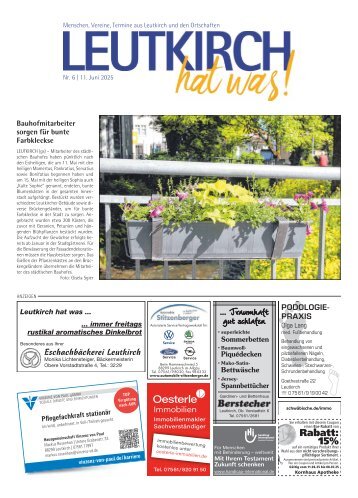 11.06.2025 Leutkirch hat was