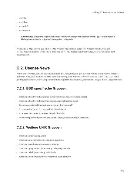 Das FreeBSD-Handbuch - CSMN Net Services