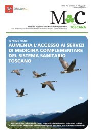 recensioni Le medicine complementari nella ... - Regione Toscana