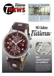 80 Jahre - Tutima