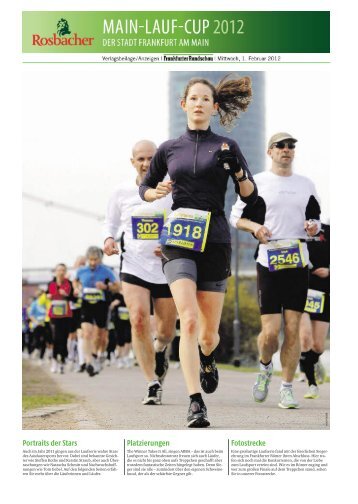 achtseitige Sonderbeilage der Frankfurter ... - Main-Lauf-Cup