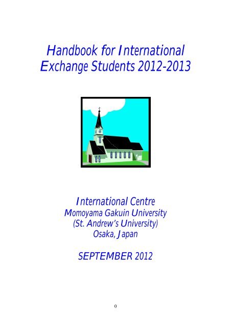 Academic Calendar for 2012-2013