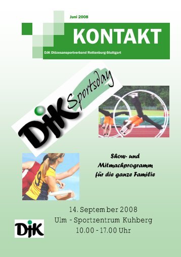 1 Kontakt 2008.pub - DJK-Diözesanverband Rottenburg-Stuttgart