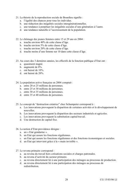 concours prism - ISEG Business School