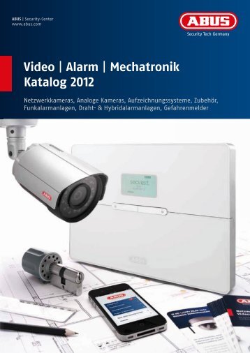 Video | Alarm | Mechatronik Katalog 2012 - ABUS Security-Center