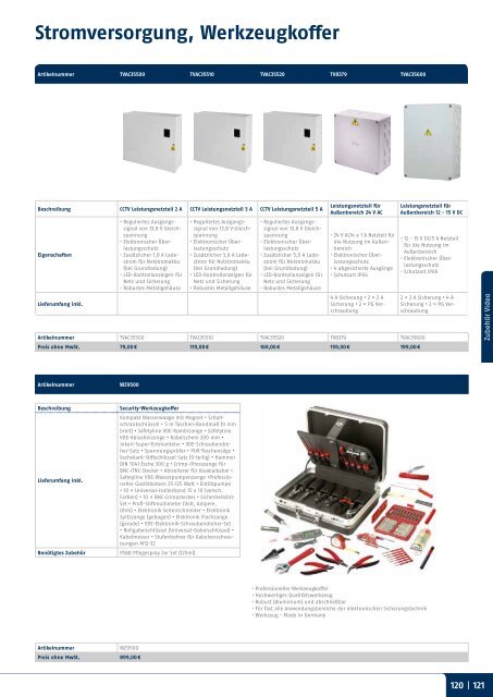 Video | Alarm | Mechatronik Katalog 2012 - ABUS Security-Center