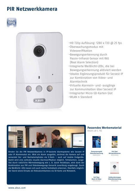 Video | Alarm | Mechatronik Katalog 2012 - ABUS Security-Center