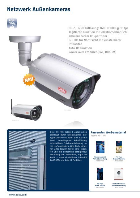 Video | Alarm | Mechatronik Katalog 2012 - ABUS Security-Center