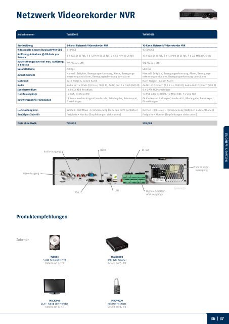 Video | Alarm | Mechatronik Katalog 2012 - ABUS Security-Center